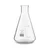 SBT Borosilicate 3.3 Glass 25ml Conical Flask with Graduation Marks for School, Collage, Laboratory