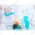 Bello Combo of 11 Pcs Lab Experimental Borosilicate Beaker, Conical Flask, Plastic Cylinder, Wash Bottle, Dropper, Gloves Set