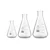 SBT Instruments Borosilicate 3.3 Glass Conical Flask 25ml, 100ml, 250ml with Graduation Marks for Laboratory