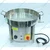 Electric Operated 8 L Capacity SS Flat Kadhai, 3kw Power with Oil Draining Tap for Jalebi and Ghevar Making