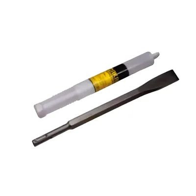 Akari 18x600 mm 5 Pcs Flat Chisel for 1500 Watt Demolition Hammer(CH-14)