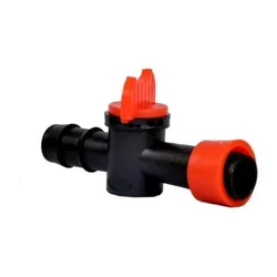 Heavy Duty Flat Drip Cock 16 mm for Drip Irrigation (Pack of 100)