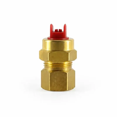 XL54 Solid Brass Flat Fan Spray Nozzle for Agricultural & Industrial Chemical Spraying with Uniform Coverage