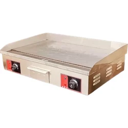 High Efficiency 29x21 inch Stainless Steel Electric Flat Griddle Plate For Hotels, Restaurant, Catering