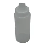 Flat Nozzle Squeeze Bottle, Suitable for Ketchup, Salad Dressing, Mustard Sauce, Cake Decoration, Waffle Batter (Pack of 10)
