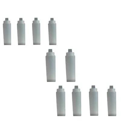 Flat Nozzle Squeeze Bottle, Suitable for Ketchup, Salad Dressing, Mustard Sauce, Cake Decoration, Waffle Batter (Pack of 10)(Size-710 ml )