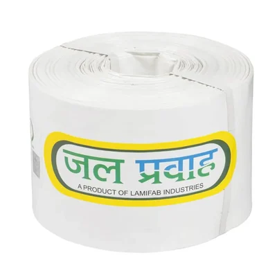 Jal Pravah HDPE, UV Protected, Multi-Layered Lapeta Tube PIpe 3.5 inch 30 meter with Repair Kit (3.5 inch/90 mm)
