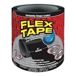 Flex Tape Super Strong Waterproof PVC Rubberized Leakage Sealing Tape for Water Tanks and Sinks (Black)