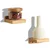 Ecofynd WSH002 Floating Wooden Wall Shelves for Stylish & Space Saving Home Decor(Pack of 2)