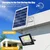 Gigawatts IP67 400W LED Solar Flood Light Wireless Remote Control Solar Panel with Water Resistant for Home, Outdoor Usage