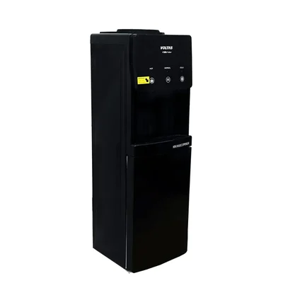 Voltas Minimagic SPRING R Black Floor Mounted Water Dispenser with 3 Tap (Hot, Normal and Cold)