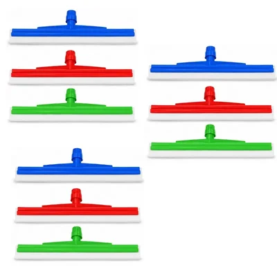 Pack of 20pcs, Floor Squeegee 45cm Double Foam Blade without Handle for Industrial & Janitorial Floor Cleaning