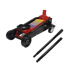 Hukums 3 Ton Single Piston Floor Trolley Jack For Hatchback Cars, Sedans, SUVs -470 mm Maximum Lifting Height (HSP3)