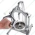 Commercial Stainless Steel Manual Operated Flower Type Onion Cutter Machine