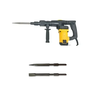 Flymax 7 kg Demolition Hammer, 1600 W Motor Power (0855 11E Chisel)
