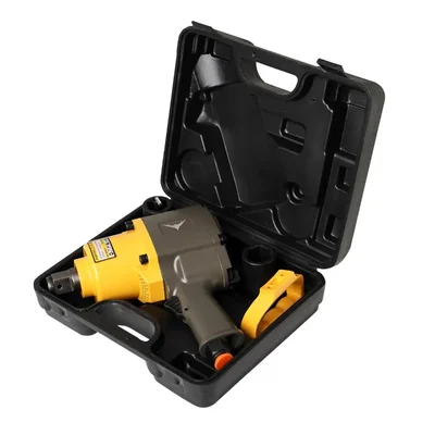 Flymax 3/4 Inch Air Impact Wrench With 27 mm & 32 mm Sockets, 1600 Nm Max. Torque