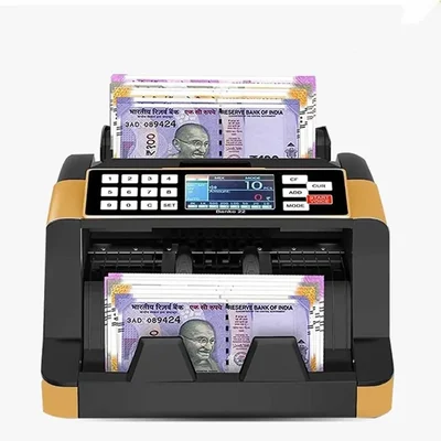 Namibind Mix Value Cash Counting Machine with FND Batch Mode USD EURO INR Counting 3 Side Display