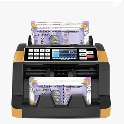 Namibind Mix Value Cash Counting Machine with FND Batch Mode USD EURO INR Counting 3 Side Display