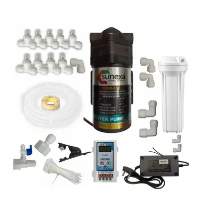 FARMKING Fogger Kit of 10 Brass Nozzles with Timer, Filter and Other Accessories (6 Months Warranty)
