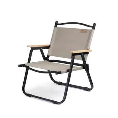EYUVAA LABEL Foldable Camping Chair with 150KG Load Capacity, Heavy Duty Frame for Outdoor Beach Picnic Compact