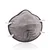 3M P1 Foldable Grey Acid Gas Dust Mist Respirator Mask 9913(Pack-5)