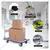 Premium Quality 200 Kg Load Capacity Foldable Platform Trolley With Metal Platform & Steel Handle (75 x 50 x 86 cm)