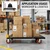 Premium Quality 200 Kg Load Capacity Foldable Platform Trolley With Metal Platform & Steel Handle (75 x 50 x 86 cm)
