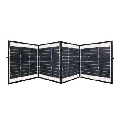 Gramstrong 120W 24V Monocrystalline SAFARI Foldable Solar Panel (1 Year Warranty) for Rechargeable Batteries & Homes