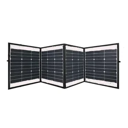 Gramstrong 120W 24V Monocrystalline SAFARI Foldable Solar Panel (1 Year Warranty) for Rechargeable Batteries & Homes