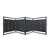 Gramstrong 120W 24V Monocrystalline SAFARI Foldable Solar Panel (1 Year Warranty) for Rechargeable Batteries & Homes