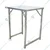 Lifetime 22X28 Inch Stainless Steel Folding Table for Multipurpose Uses 