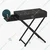 GBE 24 X 12 X 30 inch Folding BBQ Grill With Small Manual Air Blower and Chrome Plated Steel Grill Rod