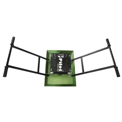 Pilot 2HP Folding Surface Plate Concrete Vibrator Semi Automatic Mild Steel Body High Performance Compactor (PL VPF)