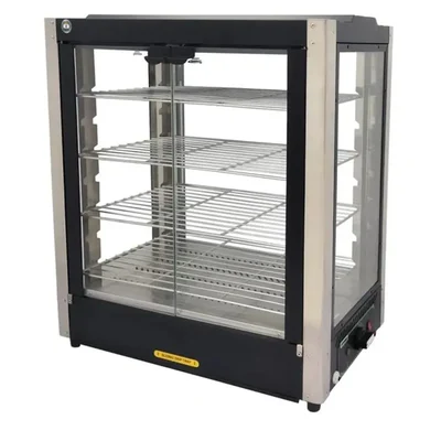ADORMA FDW 95LH 800W Food Display Warmer, Four Steel Wire Shelves Patties Warmer hot case with 1 Year Warranty