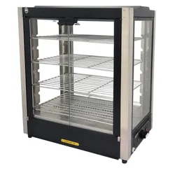 ADORMA FDW 95LH 800W Food Display Warmer, Four Steel Wire Shelves Patties Warmer hot case with 1 Year Warranty