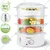 Skyline 800W Food Steamer (VTL- 7063) with 1 Year Warranty, Efficient and Versatile Steaming for Healthy Cooking