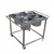 Commercial 4 Pot Stainless Steel Food Trolley