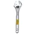 Globus Forged Adjustable Steel Wrench 300mm- (12 inches, Chrome Finish)(363)