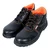 Premium Safety Shoe - PVC Sole, High Ankle, Leather Material With Steel Toe(Size-7)