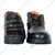Premium Pack of 2 Safety Shoe - PVC Sole, High Ankle, Leather Material With Steel Toe(Size-7)
