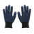 Fortuner Full Finger Blue Dotted Safety Hand Gloves(Pack-1 pair)