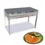 Premium Quality Gas Operated 18 x 36 inch, 4 Burner Dosa Bhatti, with 10 mm Thick Tawa and Stainless Steel Body