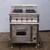 Four Gas Burner SS 304 Cooking Range With Electric Pizza Oven