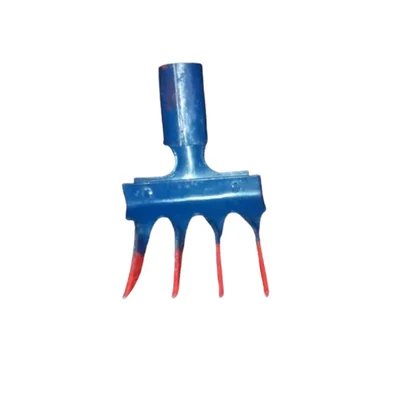 4-Prong Khampali,  Cultivator Head for Light Soil Work & Weeding