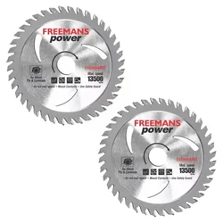 Freemans 4" (110 mm) 40 Teeth TCT Saw Blade (Pack of 2)