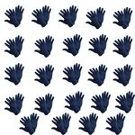 Super Safety Knitted Cotton Multipurpose Safety Gloves , Unisex ( Pack of 24 )