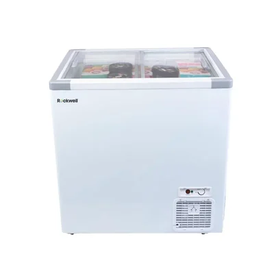 Rockwell 225 Litre (Model - SFR250GT) Freezer with Storage Baskets and Sliding Door