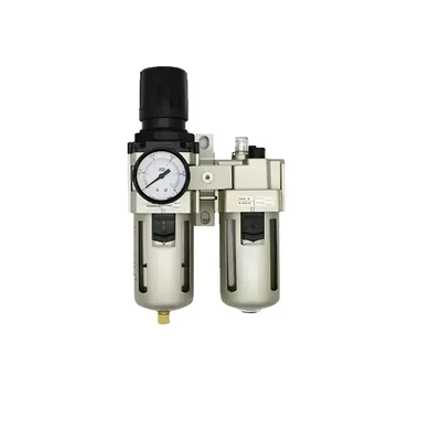 Akari 1/2 Inch FRL Unit With Gauge and Metal Guard (AC4010-04)