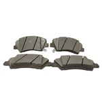 Motherson High Friction Front Disc Brake Pad Set for Hyundai i20 Elite Active & Verna Fluidic