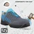 FUEL Aqua Safety Shoes for Men with PU Single Density Sole, Composite Toe Cap Footwear (200 J)(Size-6)